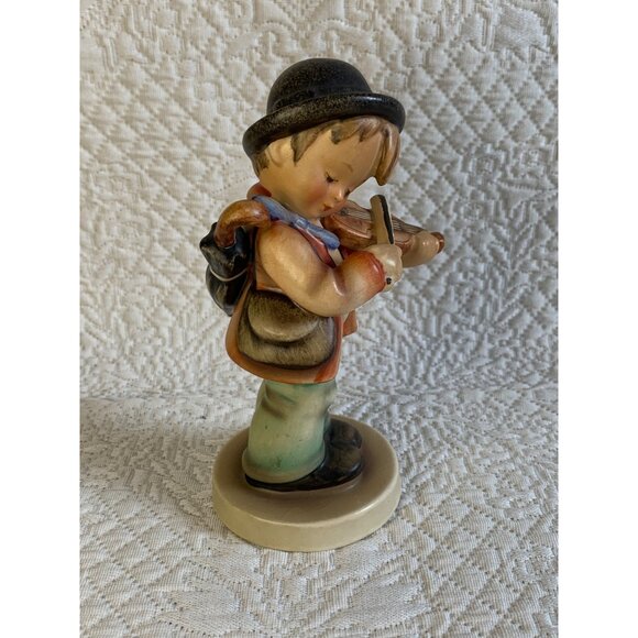 Hummel Goebel Little Fiddler 4 figure 5.25" 1980s - Picture 2 of 12